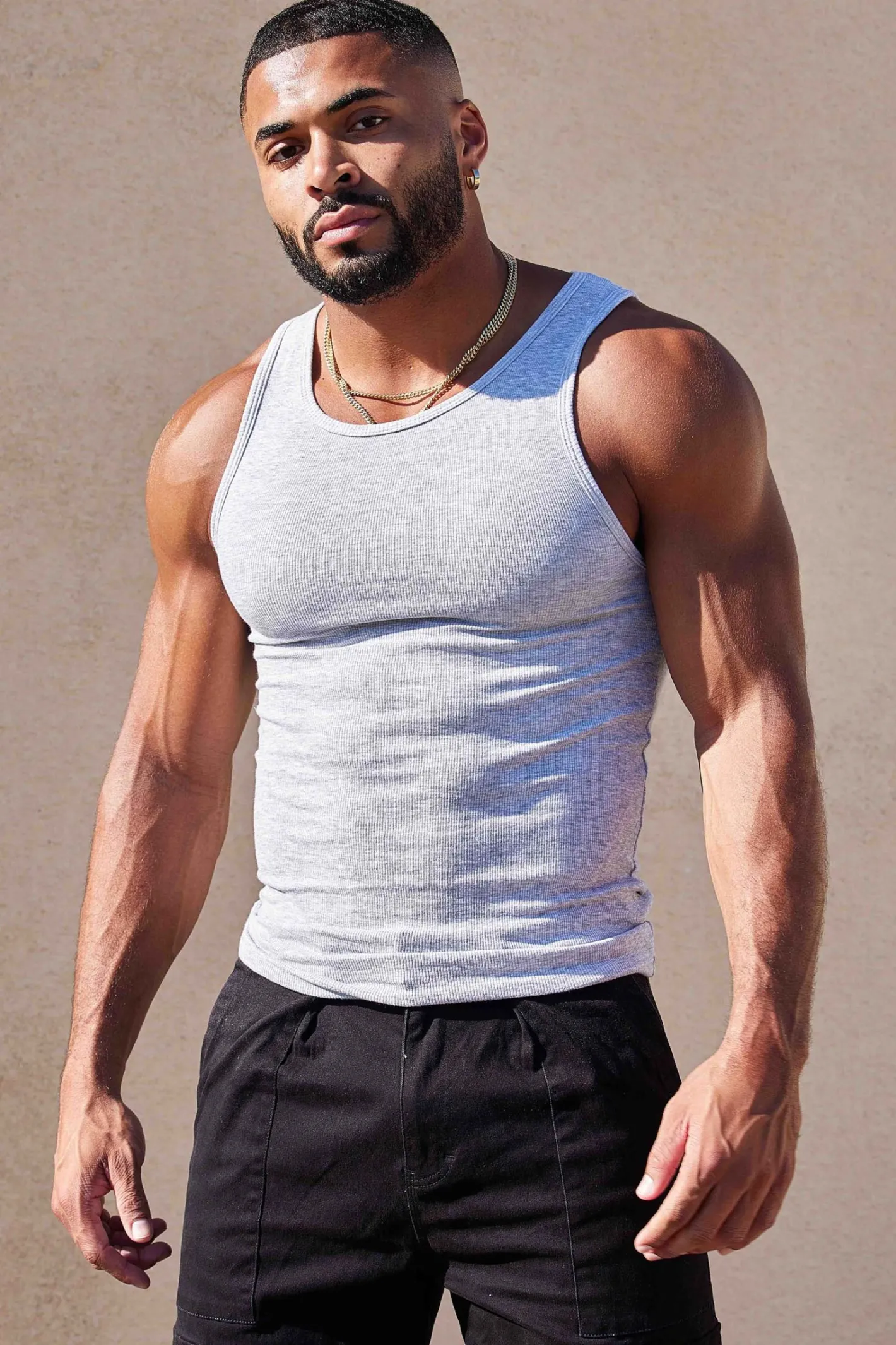 Youngla 340 Wife Lovers-3 Pack-New Colors<Men Tanks