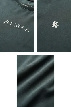 Youngla 470-Abstract Tees<Men Shirts
