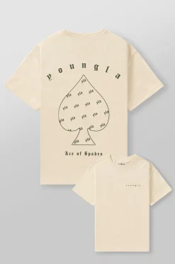 Youngla 4098-Ace Of Spades Tees<Men Shirts