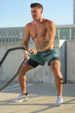 Youngla 124-6Am Compression Shorts<Men Shorts