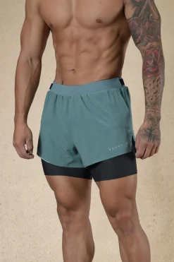 Youngla 124-6Am Compression Shorts<Men Shorts