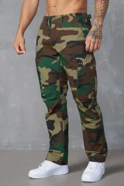 Youngla 602-Camo Tactical Cargos<Men Pants & Jeans