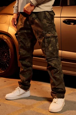 Youngla 602-Camo Tactical Cargos<Men Pants & Jeans