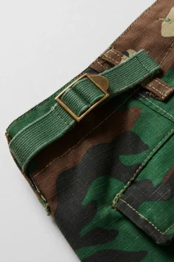 Youngla 602-Camo Tactical Cargos<Men Pants & Jeans