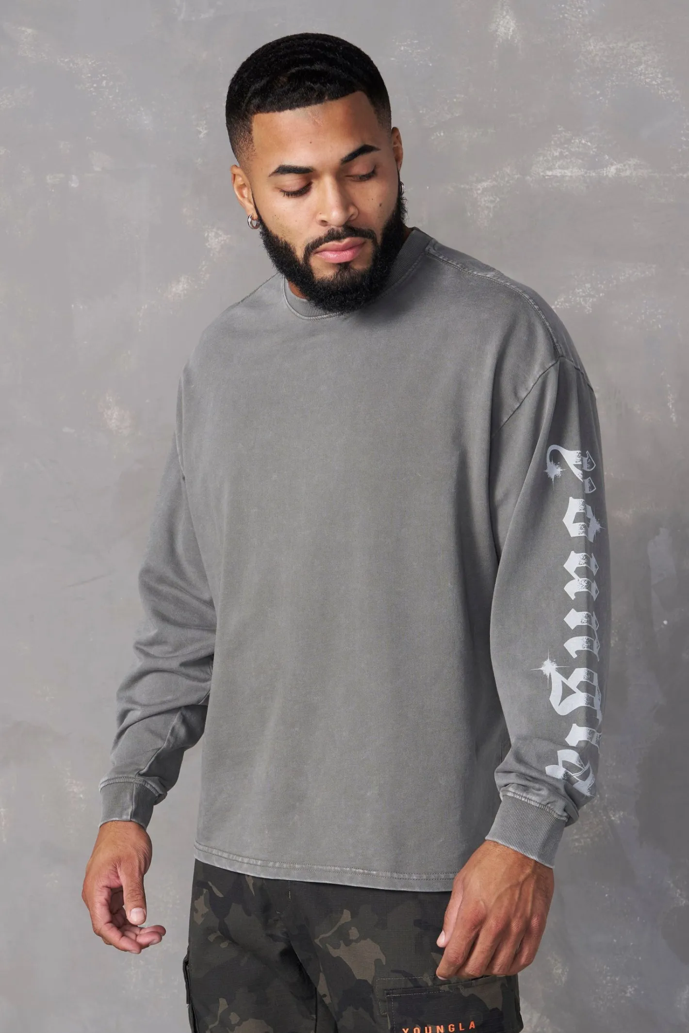 Youngla 8028-Chrome Longsleeves<Men Shirts