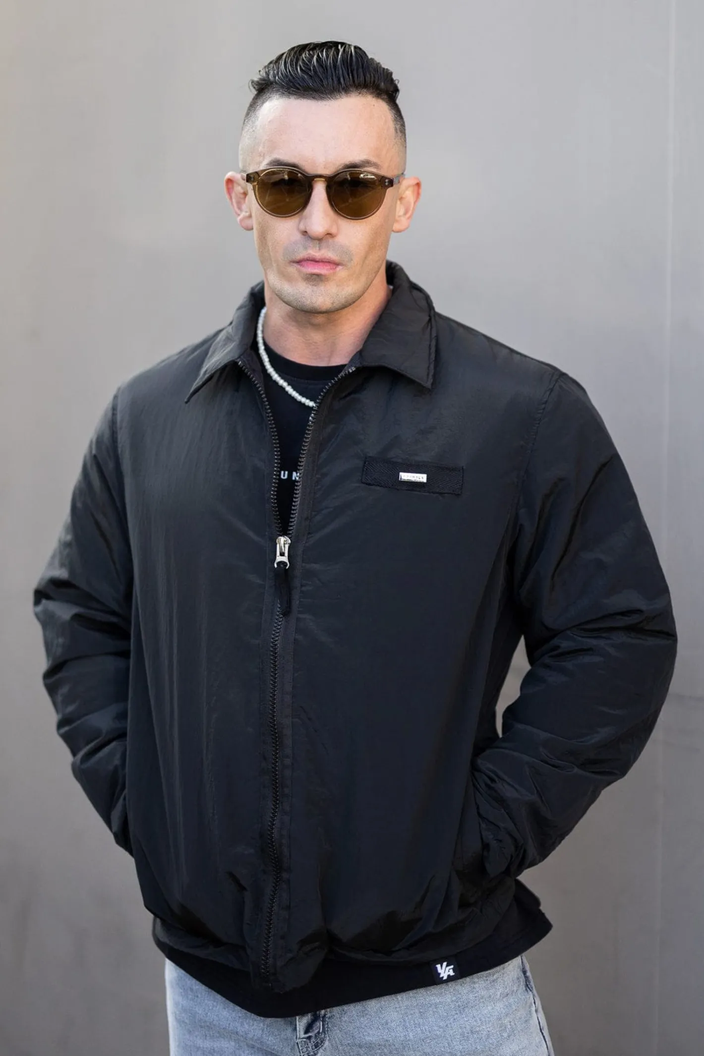 Youngla 529-Crinkled Jacket<Men Outerwear