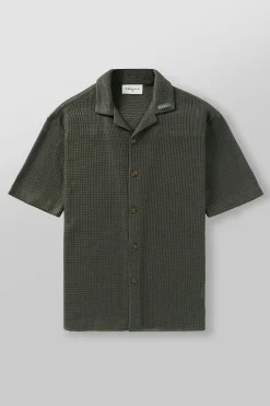 Youngla 4036-Crochet Shirts<Men Shirts