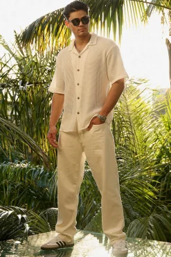 Youngla 4036-Crochet Shirts<Men Shirts