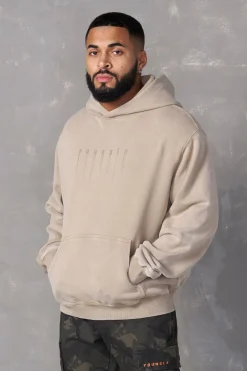 Youngla 551-Drippy Skull Hoodie<Men Outerwear