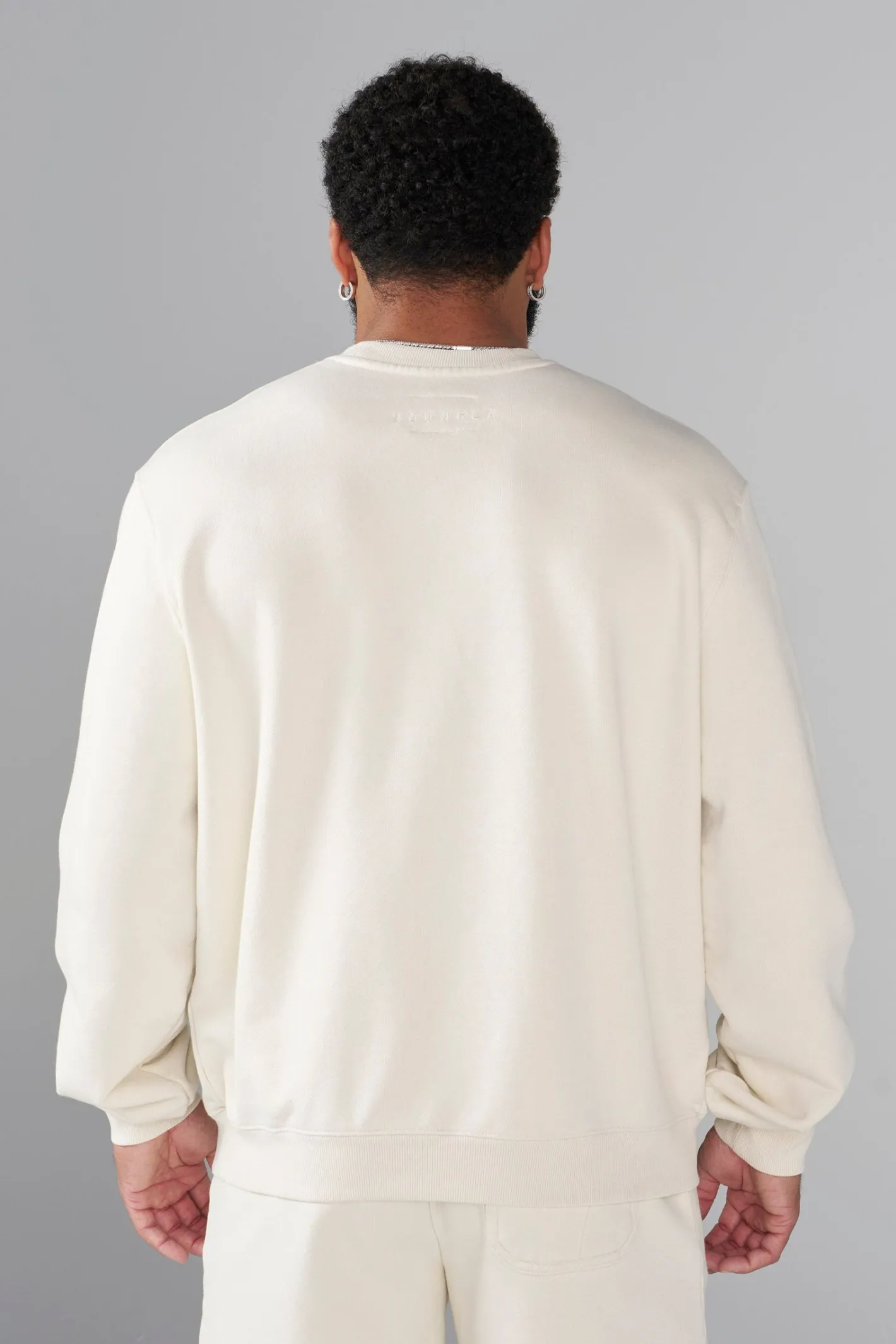Youngla 5092-Effortless Sets-Crewnecks<Men Outerwear