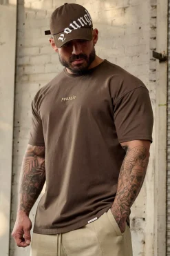 Youngla 4059-Fitted Metal Tee<Men Shirts
