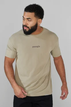 Youngla 4059-Fitted Metal Tee<Men Shirts