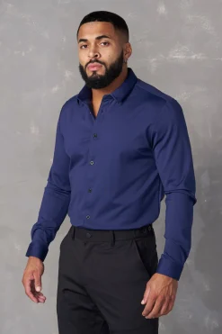Youngla 803-Formal Dress Shirts<Men Shirts