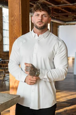 Youngla 803-Formal Dress Shirts<Men Shirts