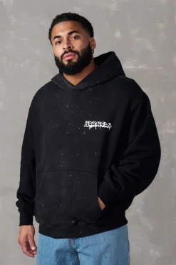Youngla 5081-Graffiti Hoodies<Men Outerwear