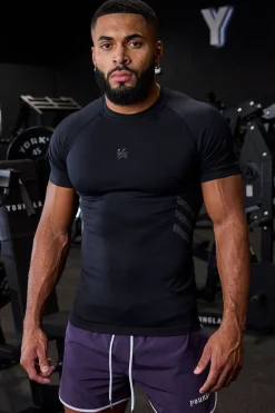 Youngla 425-Iron Compression Tees<Men Shirts