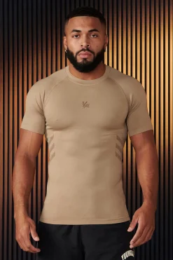 Youngla 425-Iron Compression Tees<Men Shirts