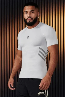 Youngla 425-Iron Compression Tees<Men Shirts