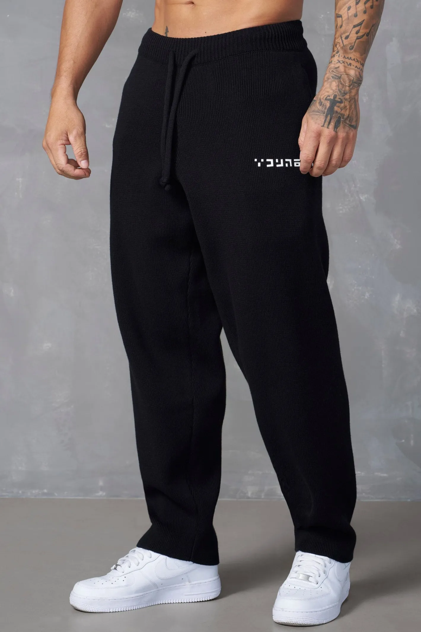 Youngla 255-Knitted Joggers<Men Joggers