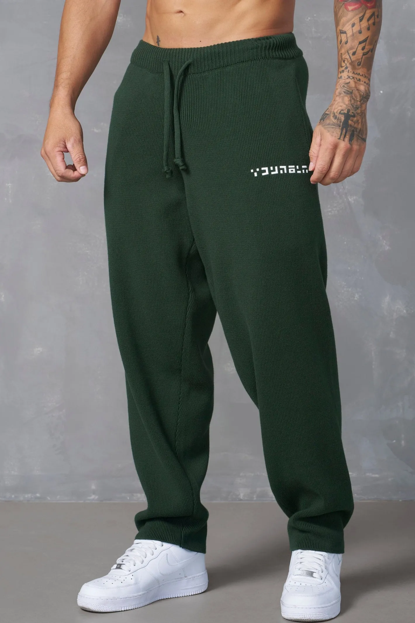 Youngla 255-Knitted Joggers<Men Joggers