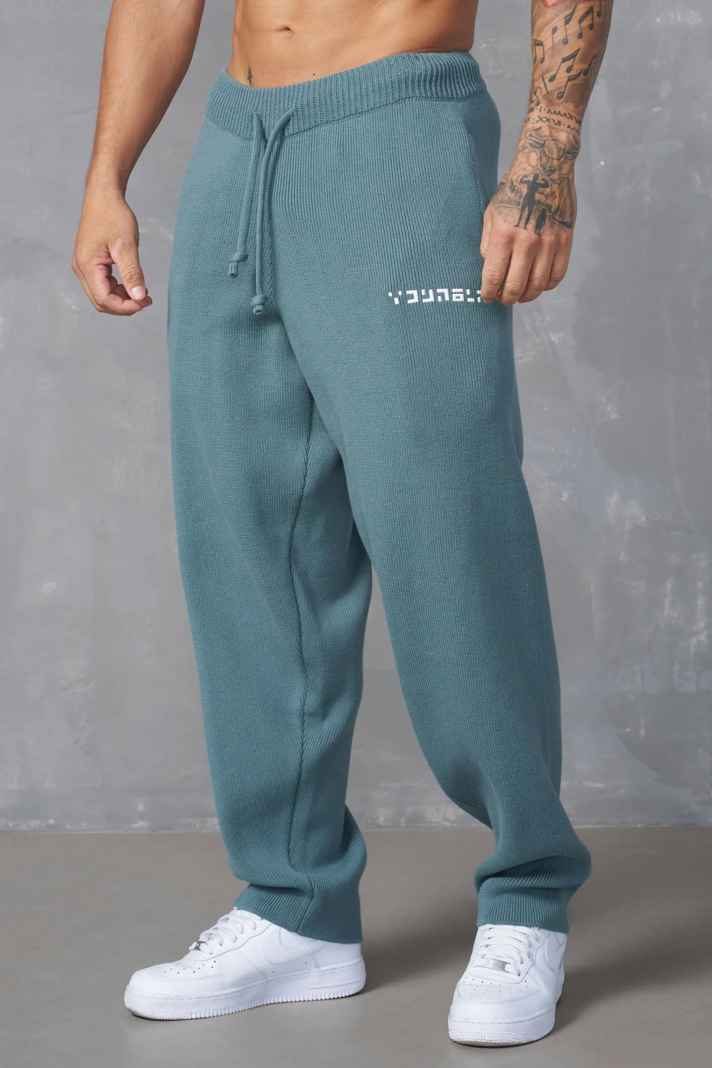 Youngla 255-Knitted Joggers<Men Joggers