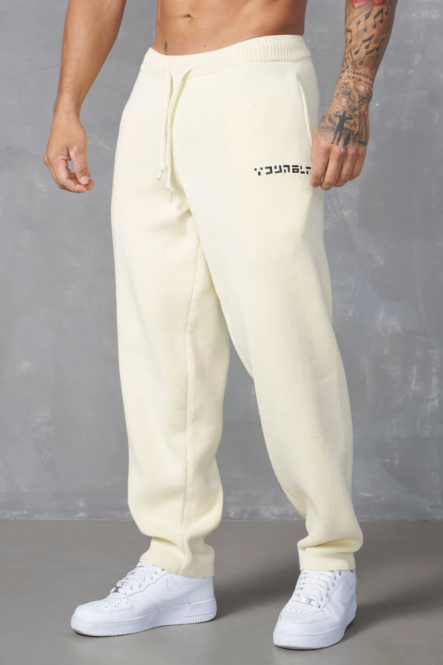 Youngla 255-Knitted Joggers<Men Joggers