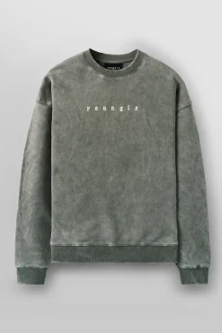 Youngla 5099-Love Sets-Crewnecks<Men Outerwear