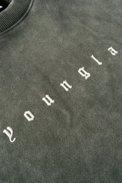 Youngla 5099-Love Sets-Crewnecks<Men Outerwear
