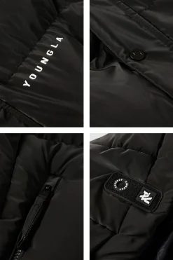 Youngla 528-Midnight Puffer Vest<Men Outerwear