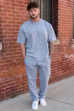 Youngla 2078-Minimal No Cuff Joggers<Men Joggers