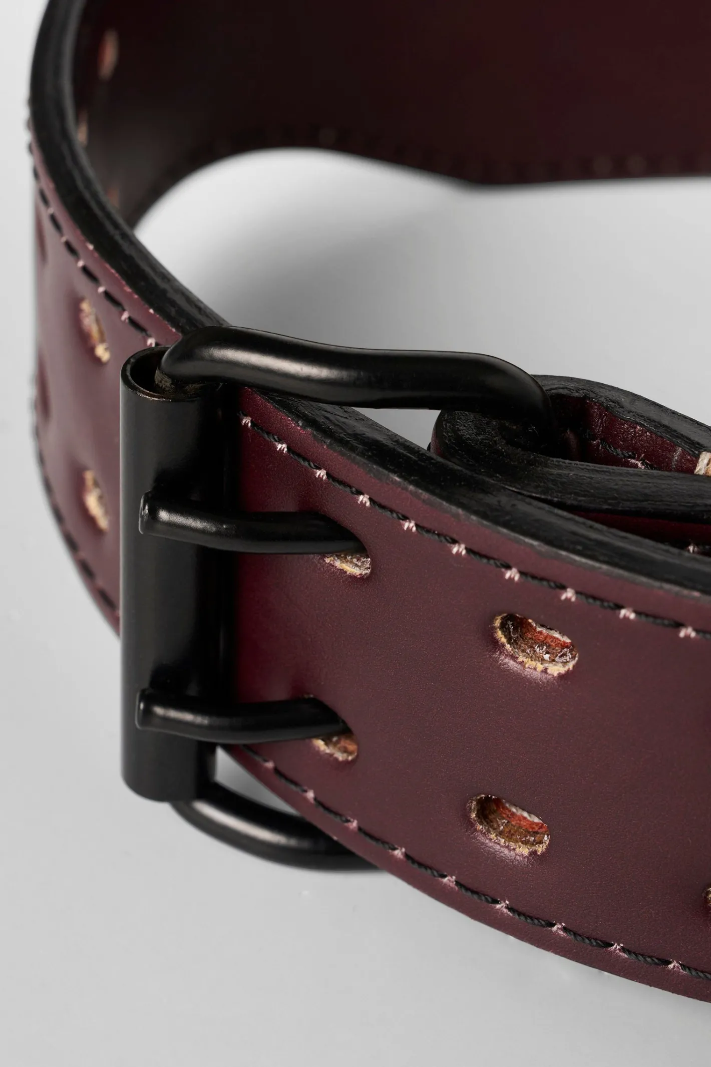 Youngla 902-8Mm Leather Belts<Men Accessories