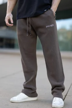 Youngla 230-No Cuff Thermal Pants<Men Joggers