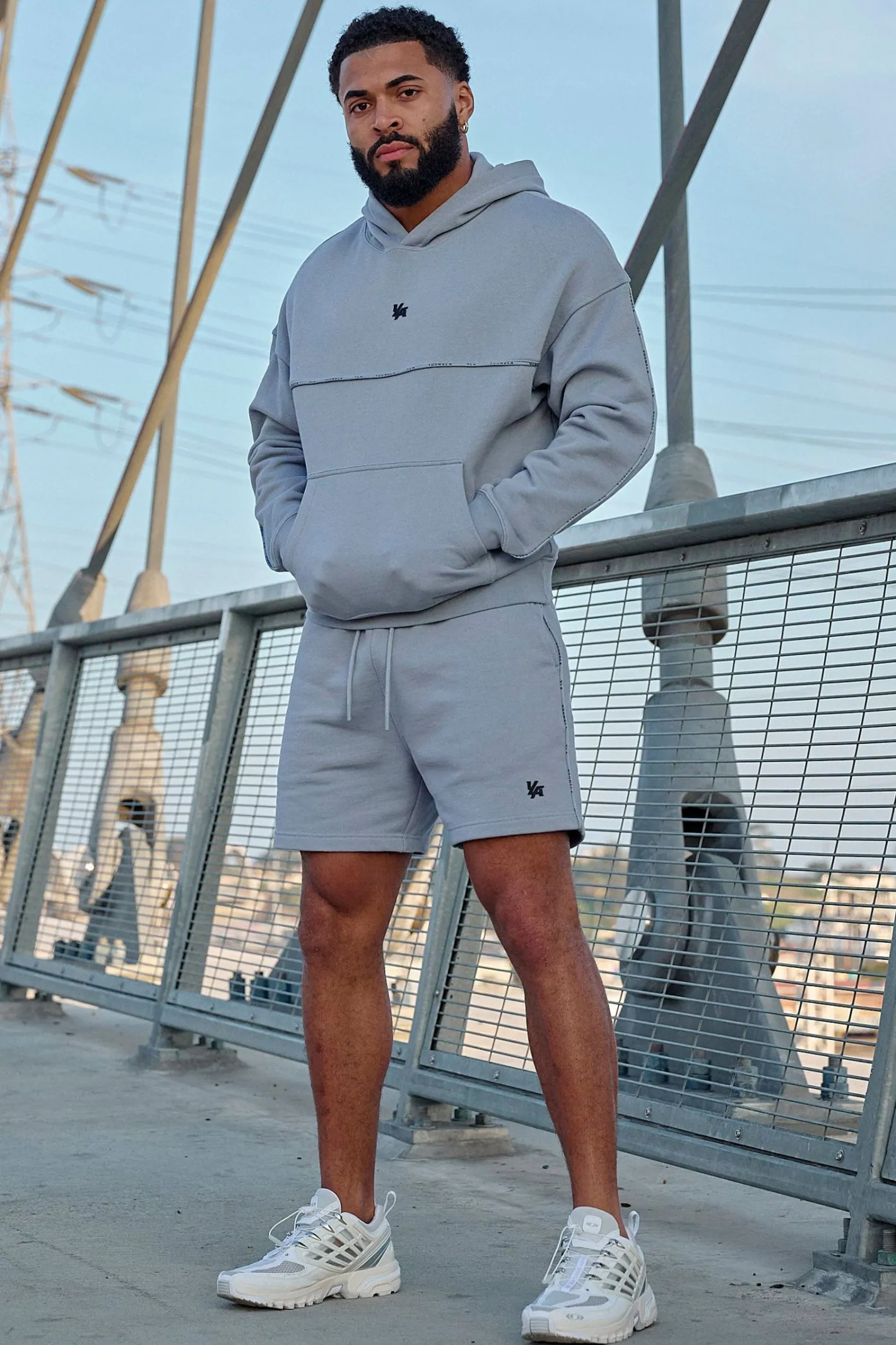 Youngla 1078-Piping Collection-Shorts<Men Shorts