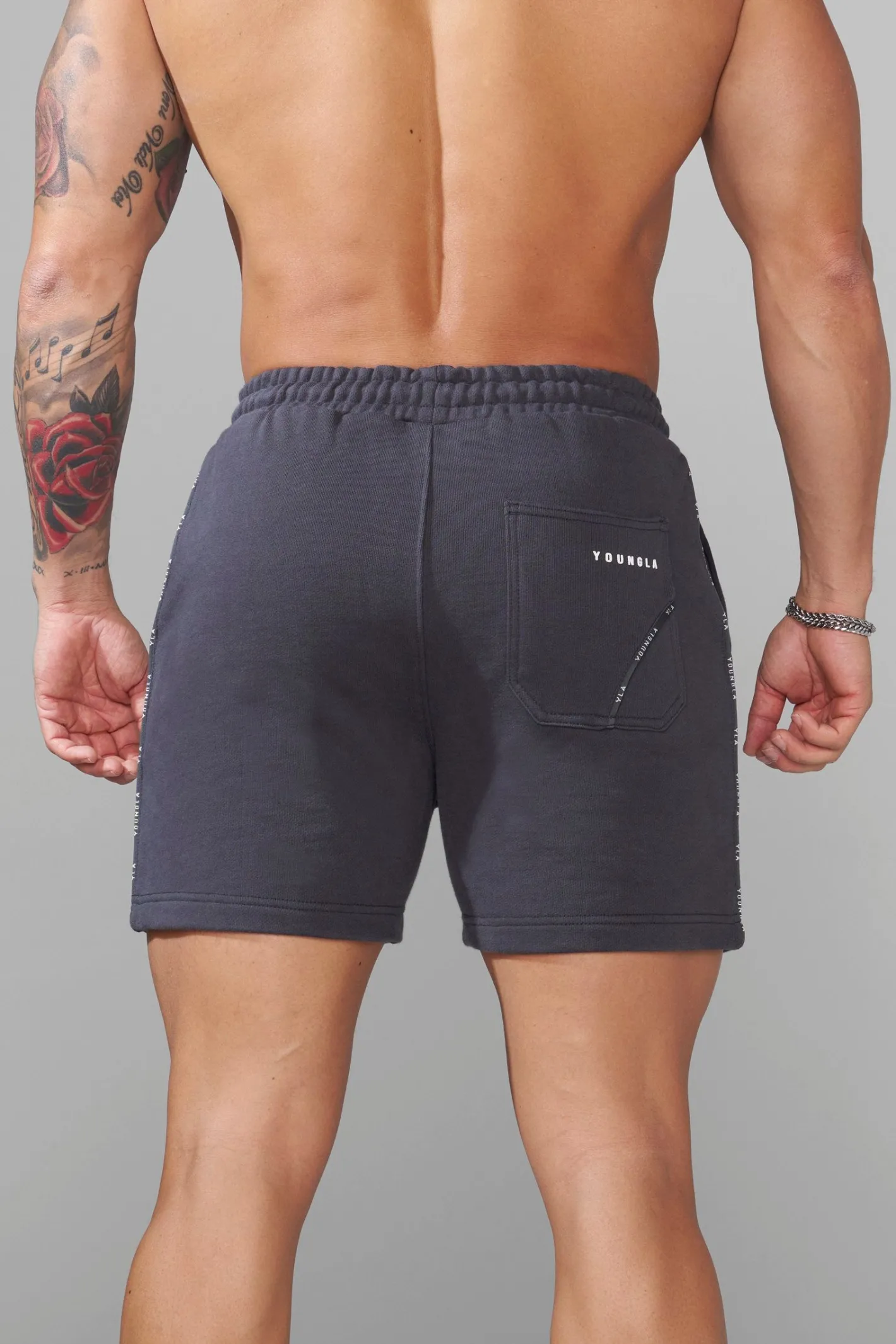 Youngla 1078-Piping Collection-Shorts<Men Shorts