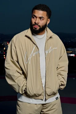 Youngla 567-Retro Jumpsuit-Jacket<Men Outerwear