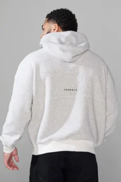 Youngla 524-Reverse Terry Hoodies<Men Outerwear