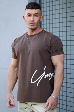Youngla 462-Side Signature Tees<Men Shirts