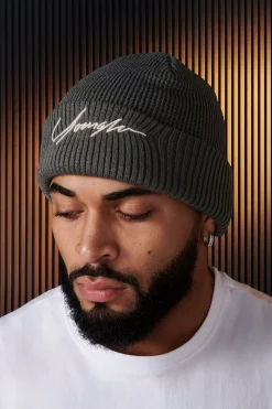 Youngla 906-Signature Beanies<Men Hats & Beanies