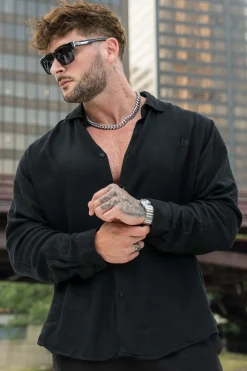 Youngla 825-Simply Linen Shirts<Men Shirts