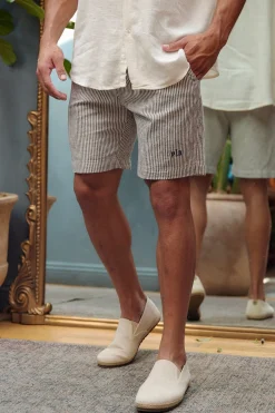 Youngla 147-Simply Linen Shorts<Men Shorts