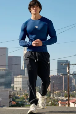 Youngla 802-Speed Compression Longsleeves<Men Shirts