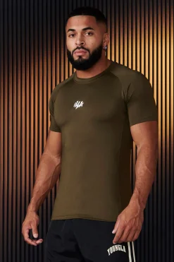 Youngla 474-Speed Compression Tees<Men Shirts