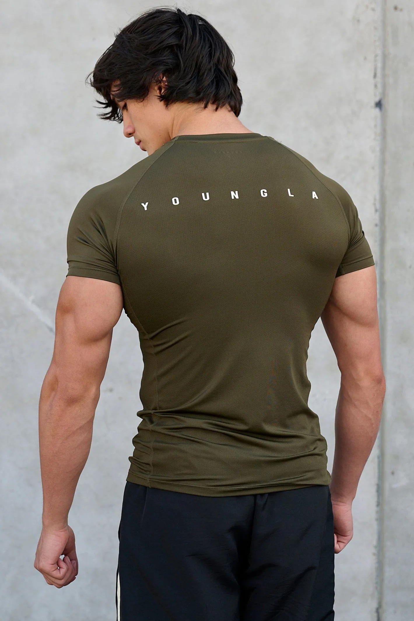 Youngla 474-Speed Compression Tees<Men Shirts