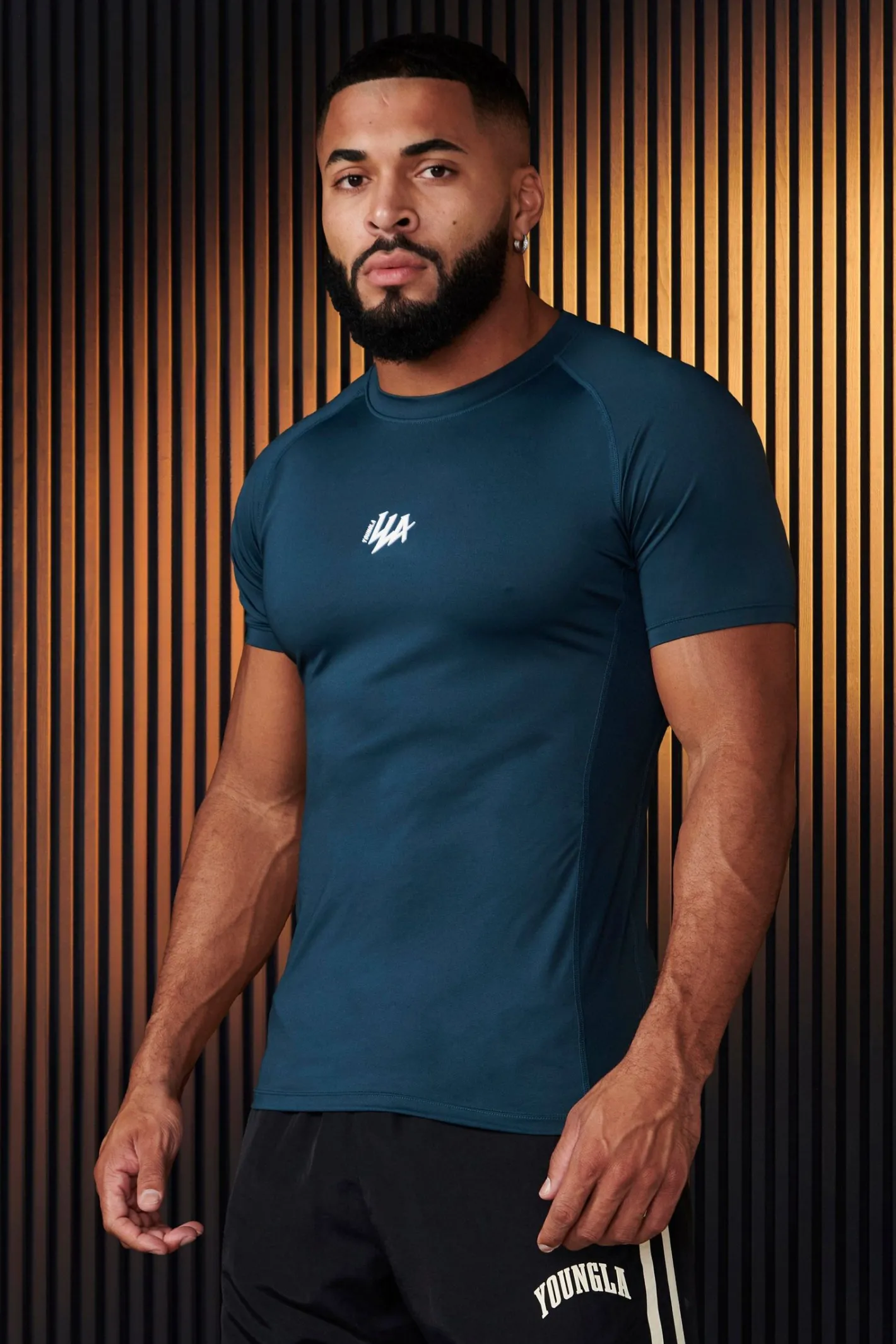Youngla 474-Speed Compression Tees<Men Shirts