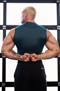 Youngla 315-Stealth Compression Cut-Offs<Men Tanks