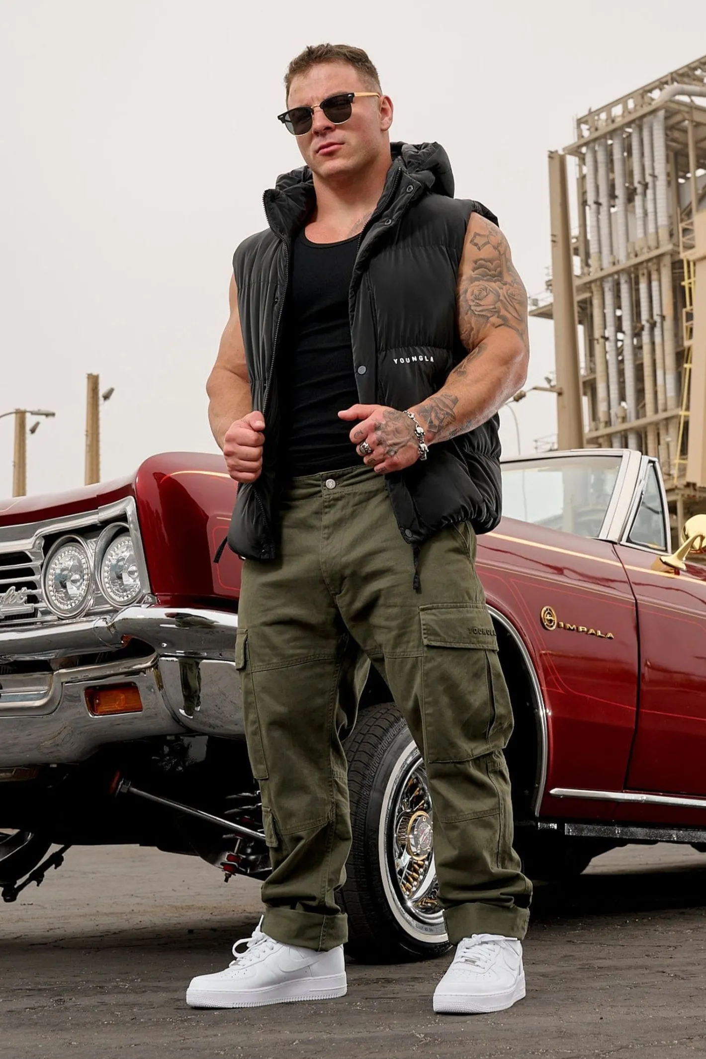 Youngla 616-Suburban Twill Cargos<Men Pants & Jeans
