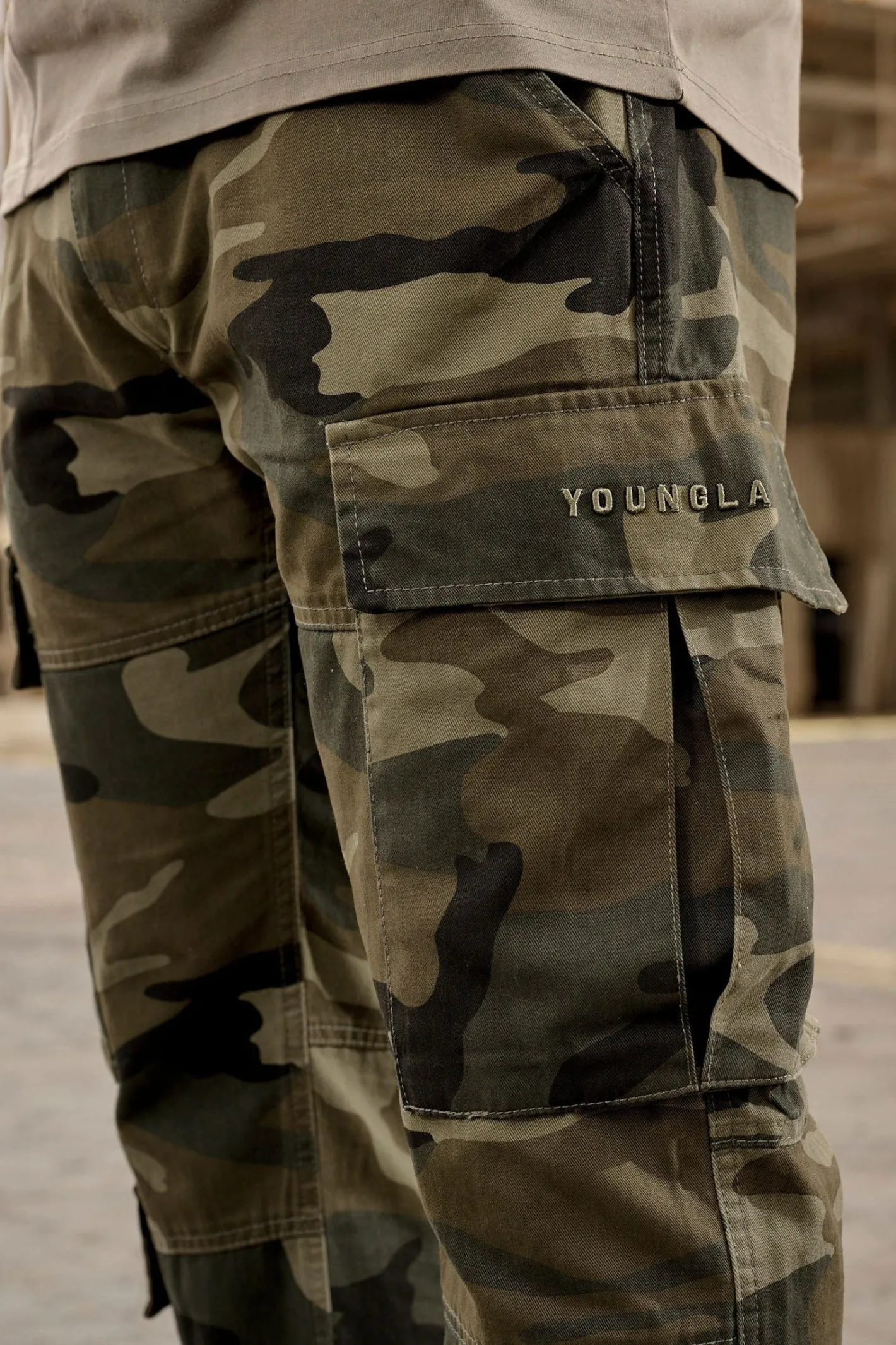 Youngla 616-Suburban Twill Cargos<Men Pants & Jeans