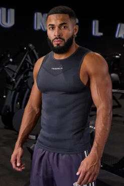 Youngla 343-Supervillain Compression Tanks<Men Tanks