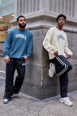 Youngla 826-Uni Crewneck<Men Shirts