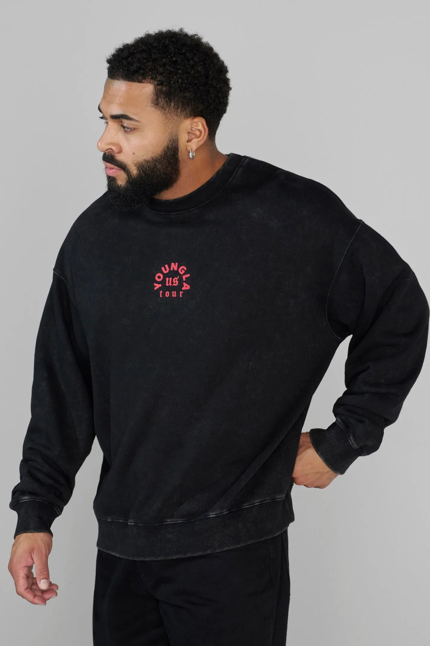Youngla 565-Us Tour Crewnecks<Men Outerwear